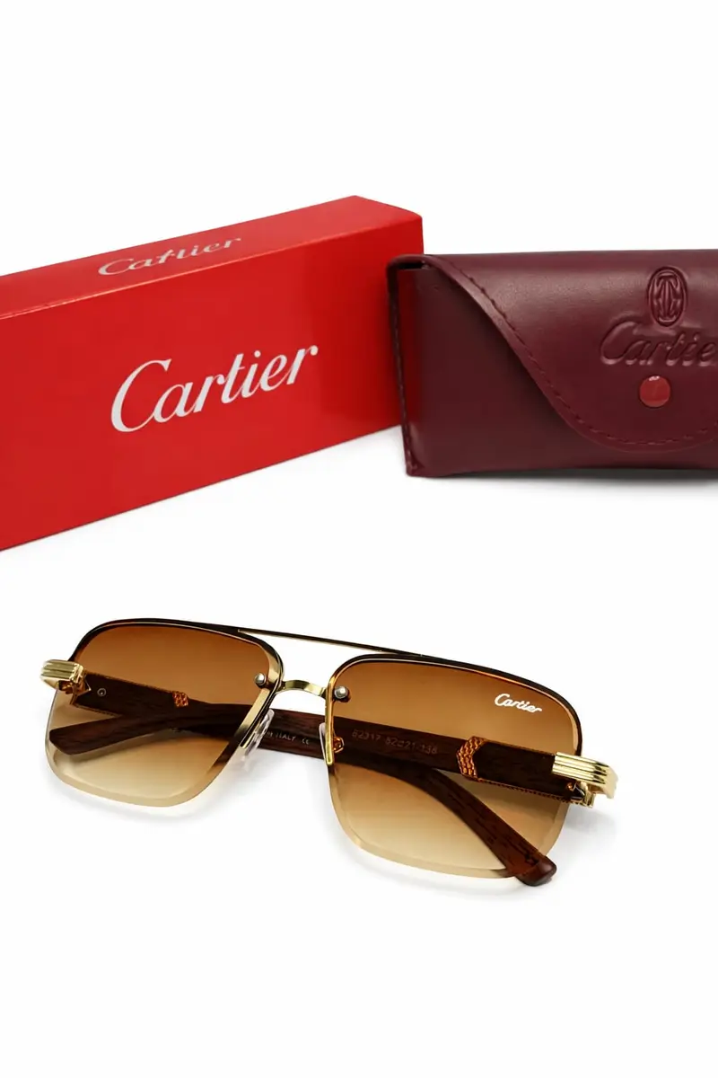 Cartier Premium Rimless Sunglasses