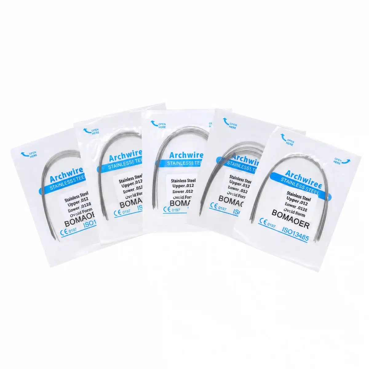 Stainless Steel Round Orthodontic Wires | Biosurgico Stainless Steel Round Orthodontic Wires for Upper and Lower Arches
