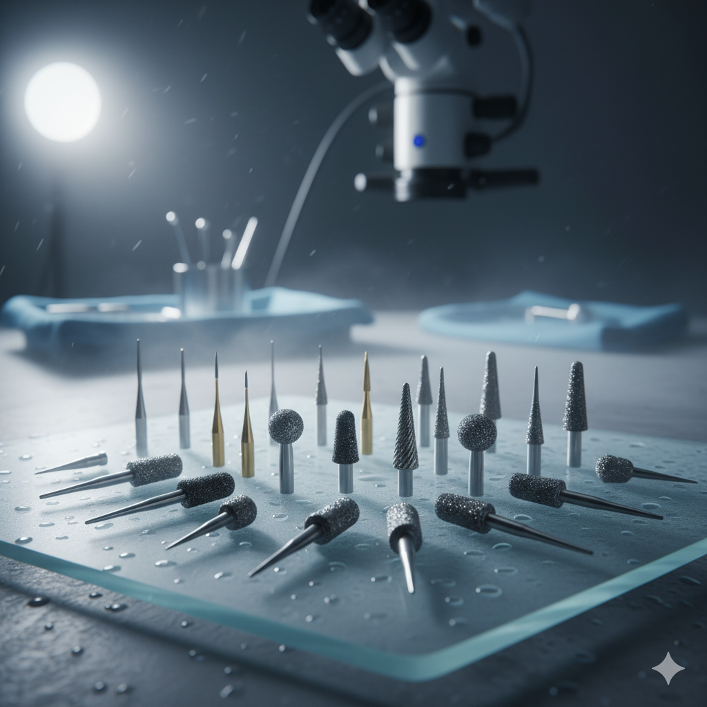 Diamond Burs (5/10 Pack) – Premium Dental Tools Pakistan