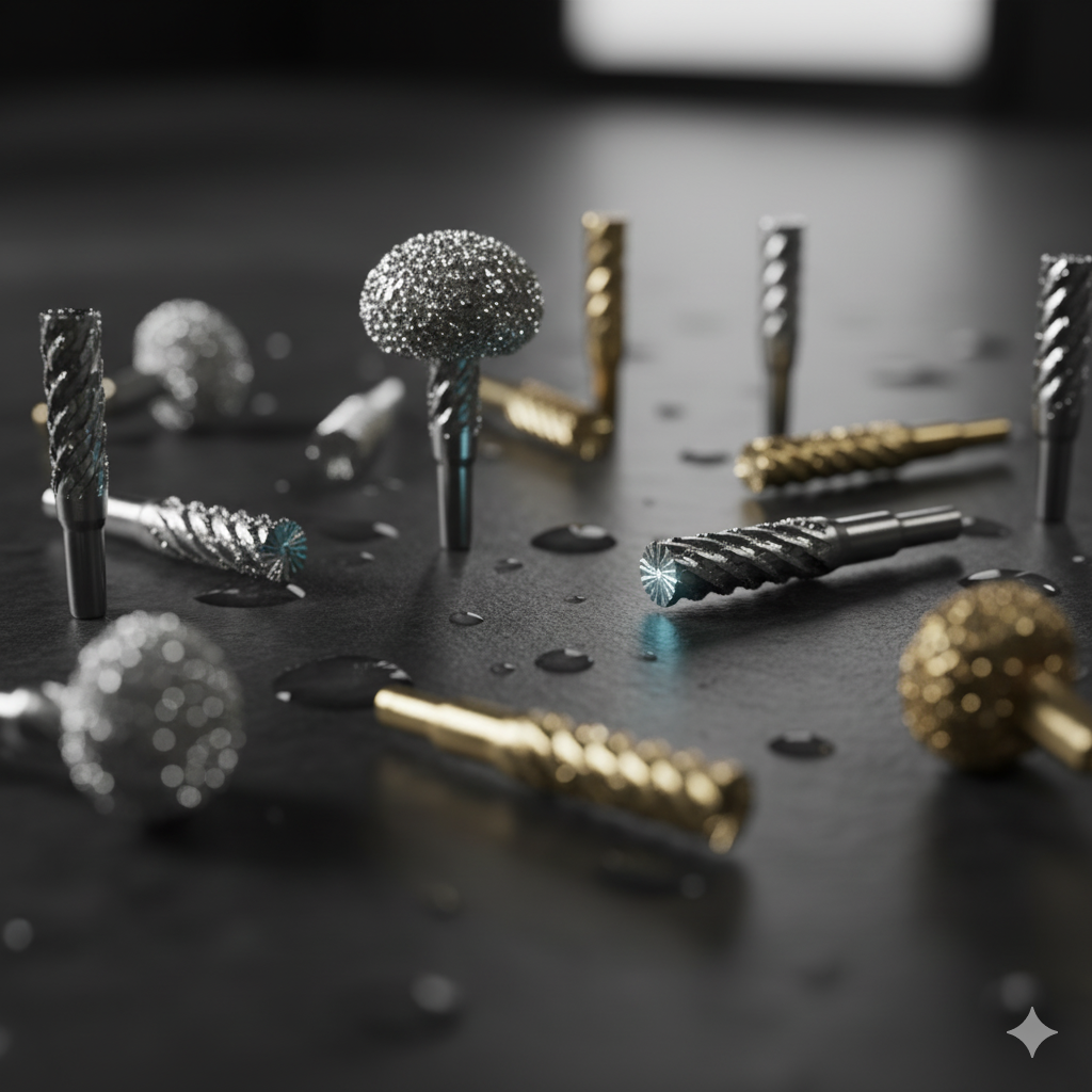 Diamond Burs (5/10 Pack) – Premium Dental Tools Pakistan