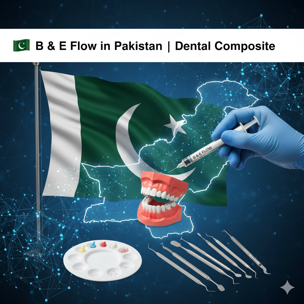B & E Flow in Pakistan | Dental Composite Ebiosurgico