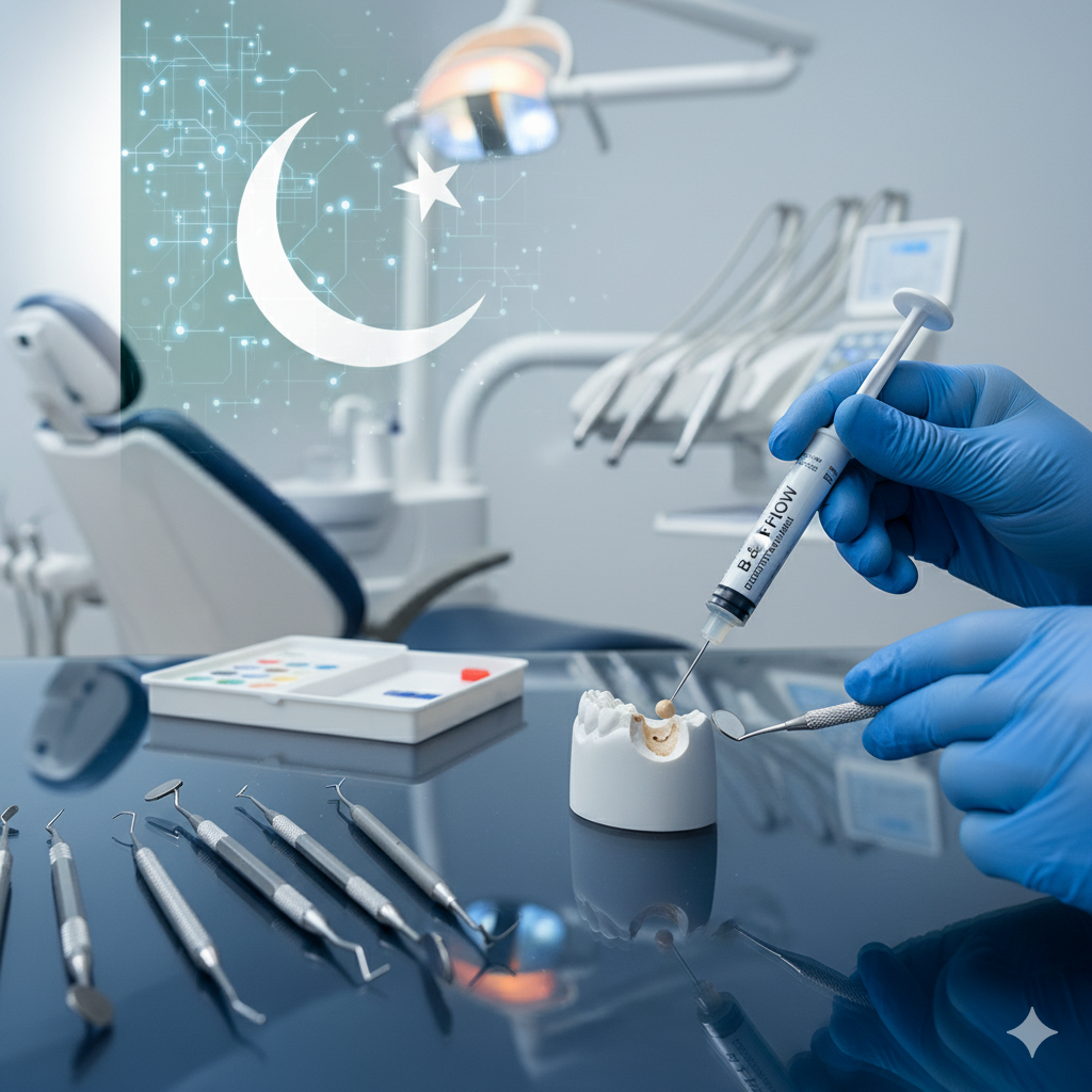 B & E Flow in Pakistan | Dental Composite Ebiosurgico