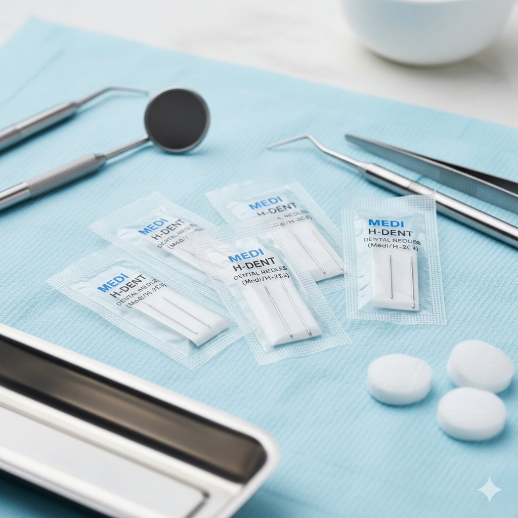 Buy Dental Needles (Medi/H-Dent) at Ebiosurgico - Trusted Marketplace