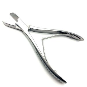 Bone Nibbler stainless steel surgical instrument used for bone trimming and contouring in oral and maxillofacial surgery procedures