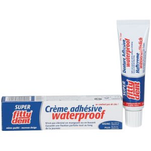 Fittydent Cream Denture Adhesive for Secure Hold