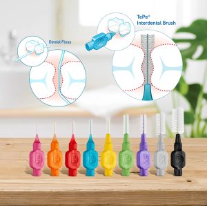 Interdental Brush for Braces, Implants and Gap