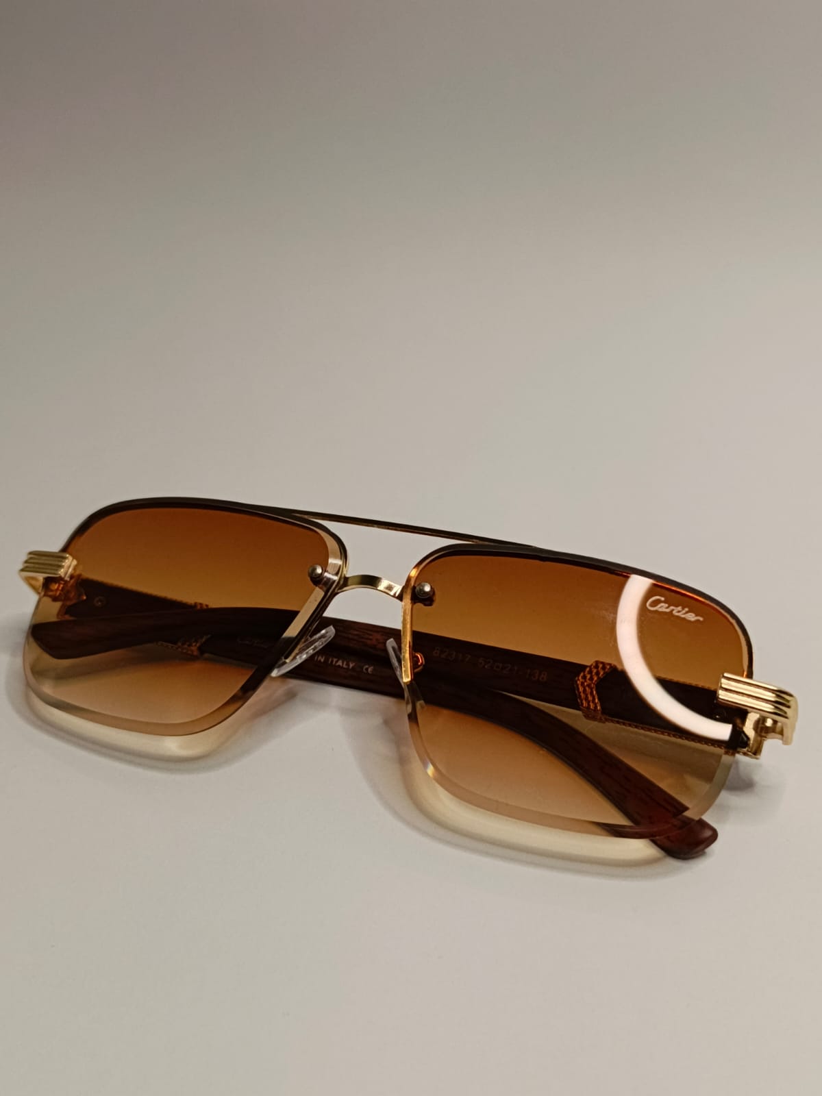 Cartier Premium Rimless Sunglasses - Image 4