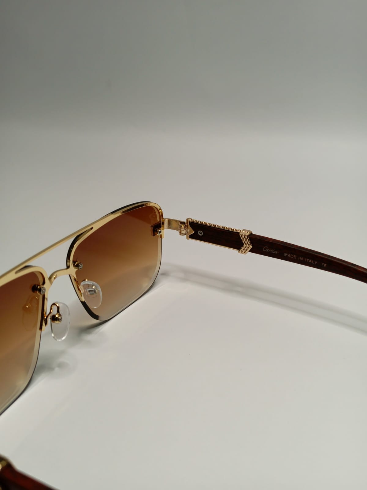 Cartier Premium Rimless Sunglasses - Image 5